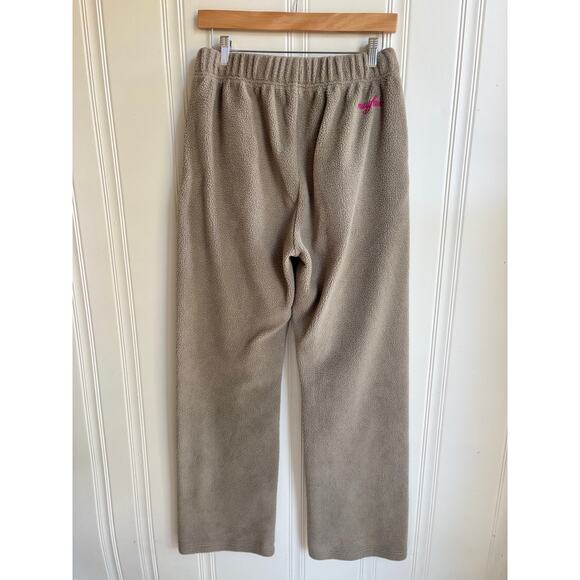 The Mayfair Group Straight Fleece Sweatpant You Deserve‎ to Be Happy Women S/M - Picture 2 of 9